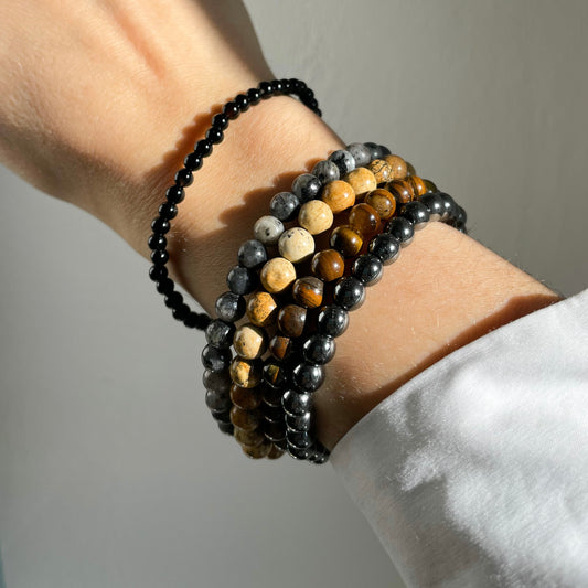 Bracciali Pietre Tonde