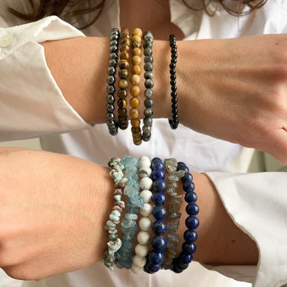 Bracciali Pietre Tonde