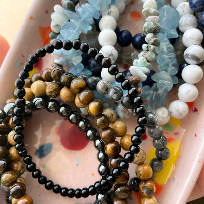 Bracciali Pietre Tonde