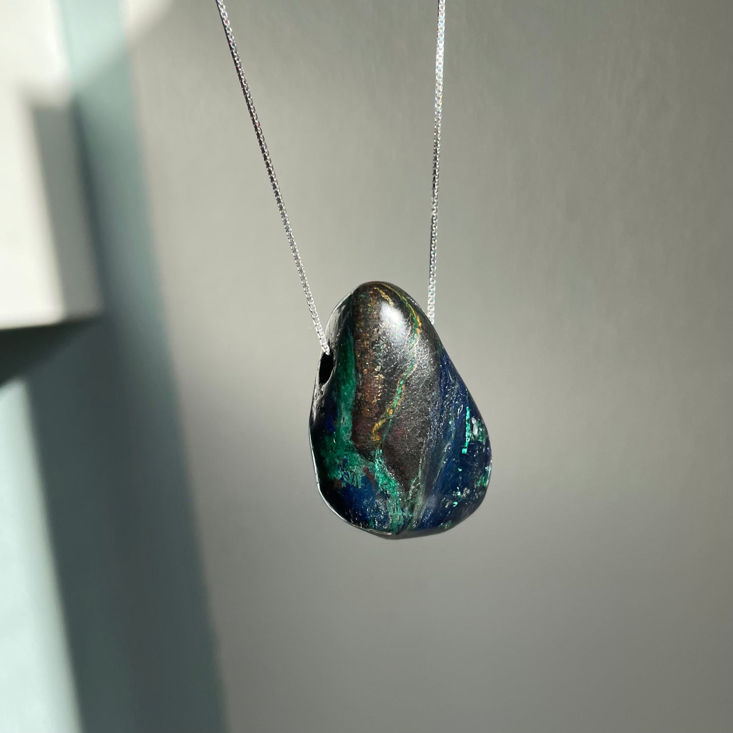 Collana Azzurrite- Malachite